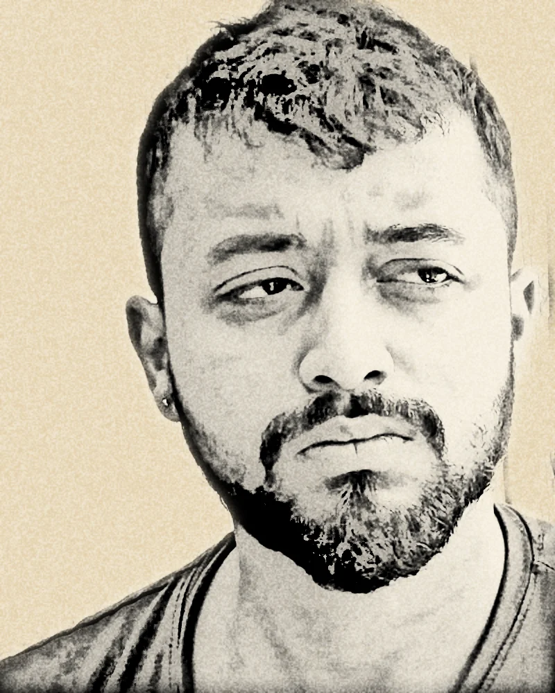 Amit Karn, a pencil portrait